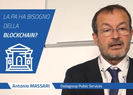 Blockchain applicate alle PA: video intervista a Antonio Massari  